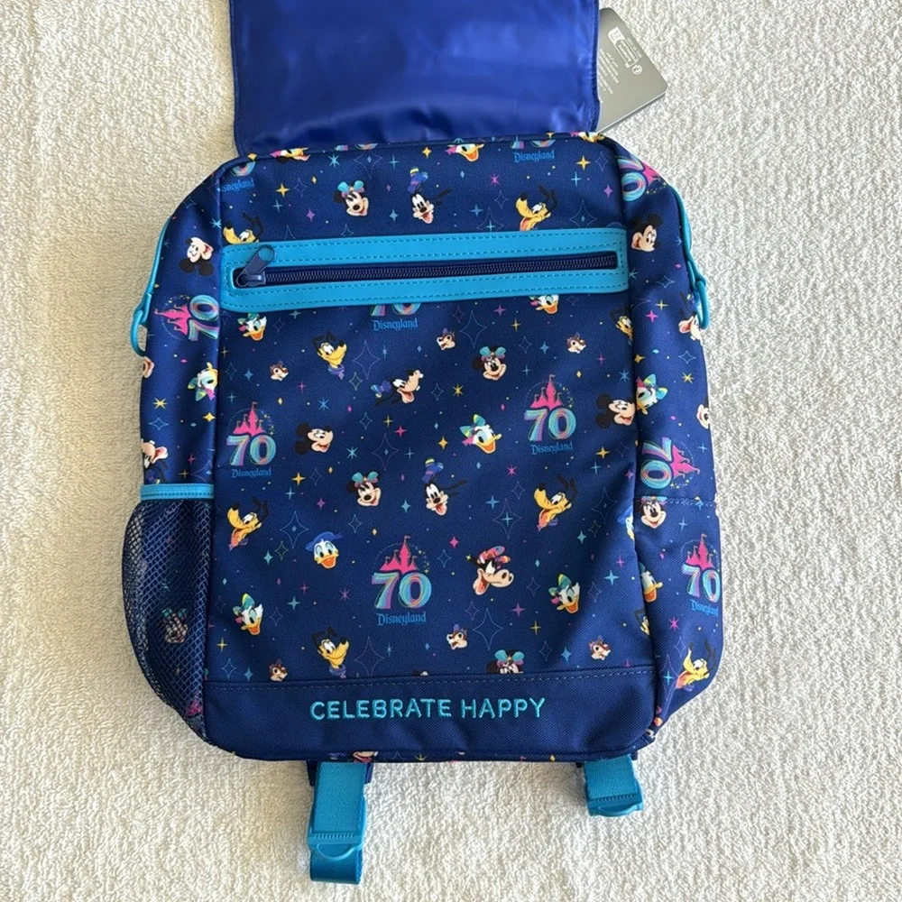 Disney Disneyland Resort 70th Anniversary Character Backpack